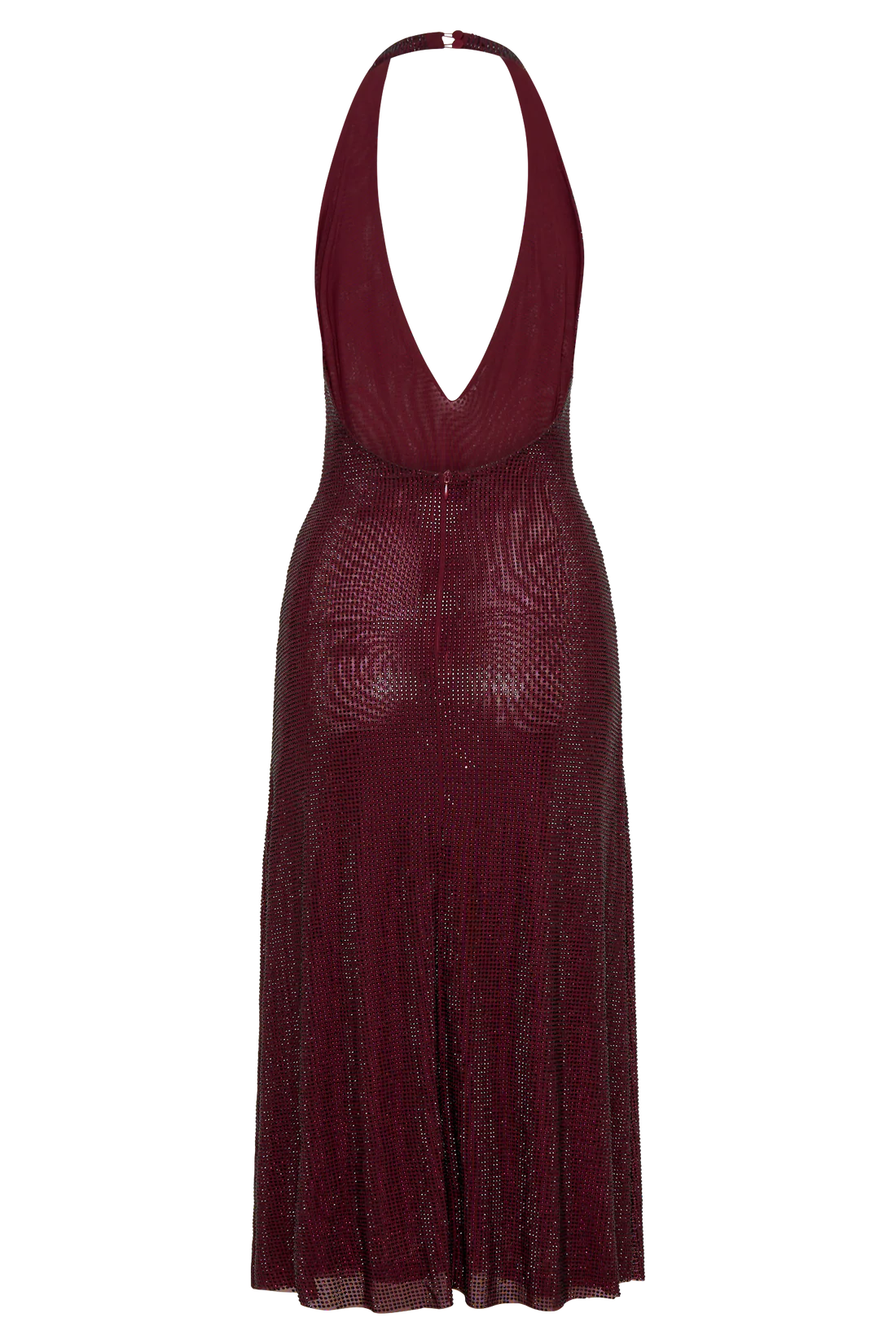 Sexy American Style Deep V-Neck Diamond Waist Cinched Dress