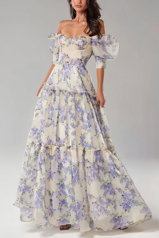 Lorraine Princess Sleeve Fairy Maxi Dress